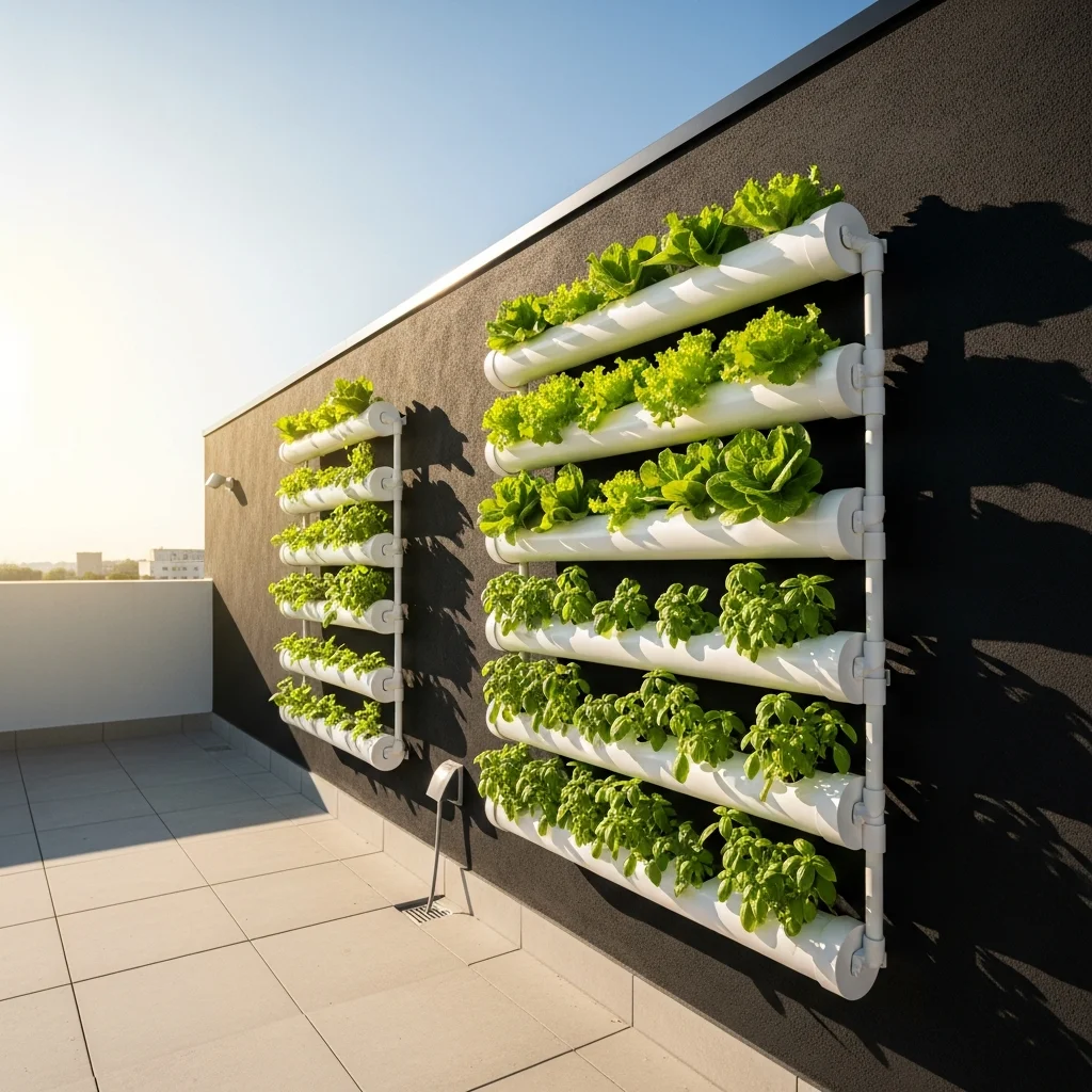 11. Repurposed PVC Pipe Systems
