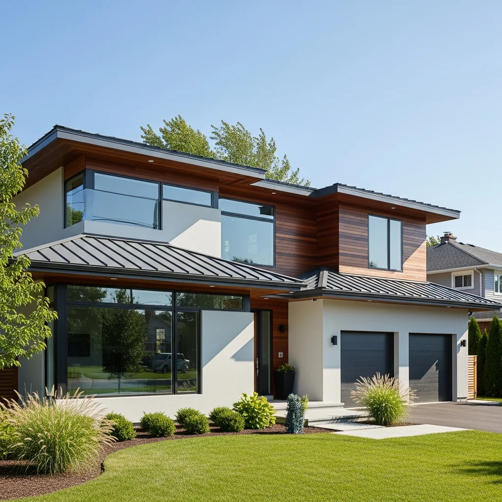 3. Ribbed Panel (R-Panel/PBR-Panel) Metal Roof