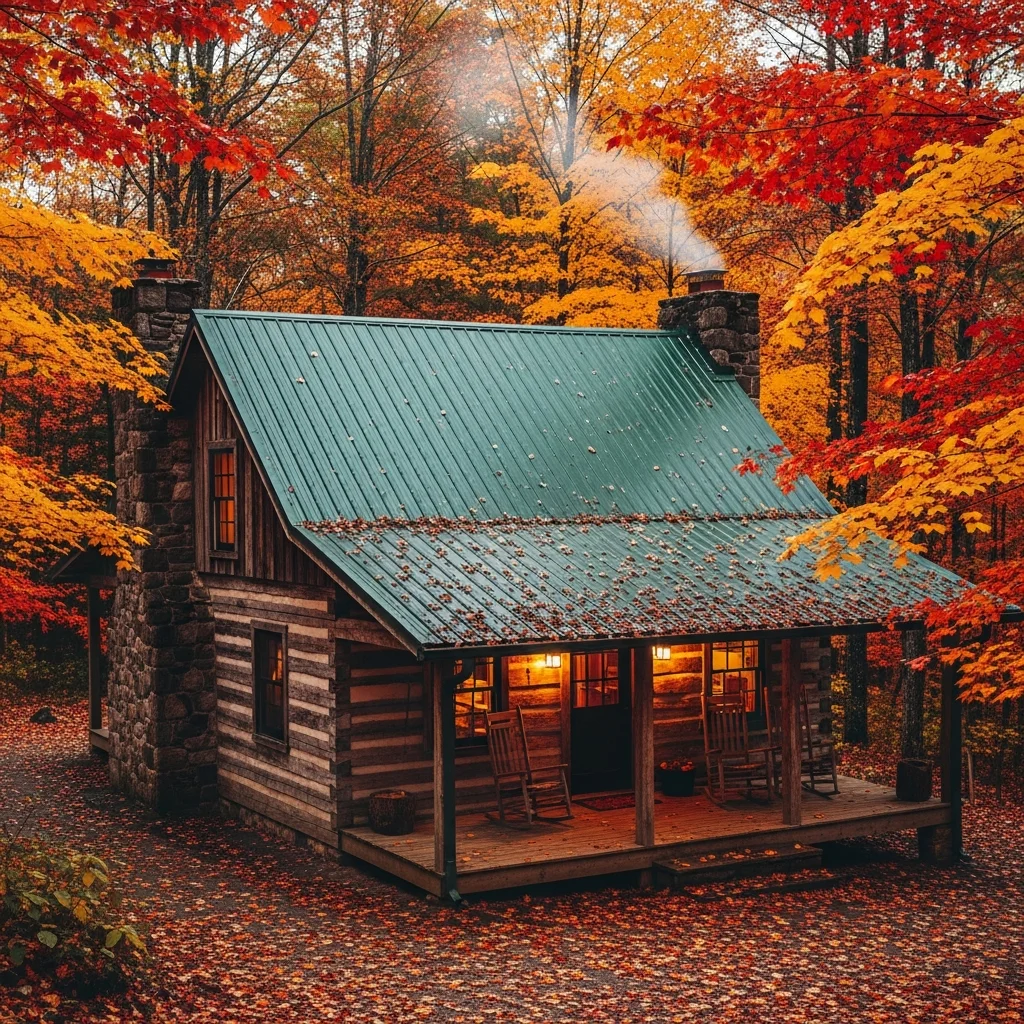 4. Rustic Cabin Reimagined