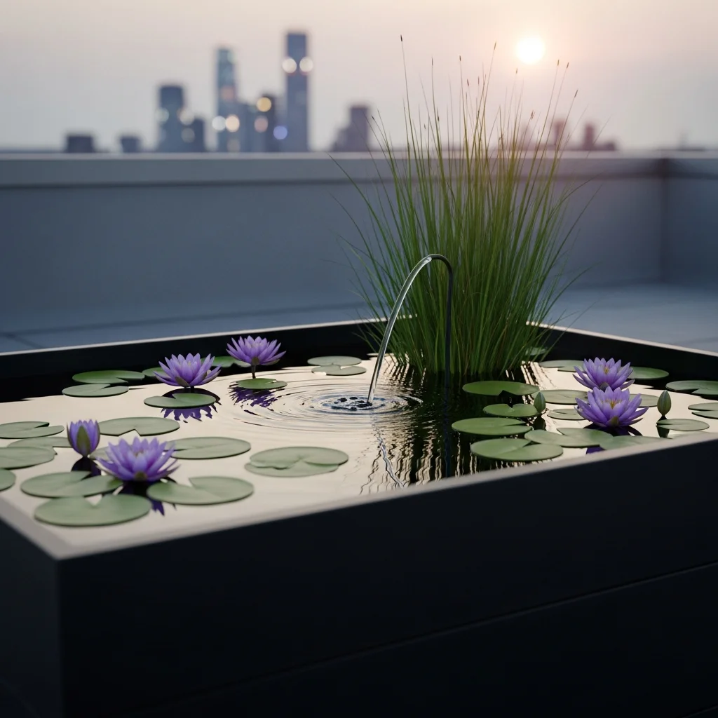 20. Self-Contained Pond/Water Feature Planter
