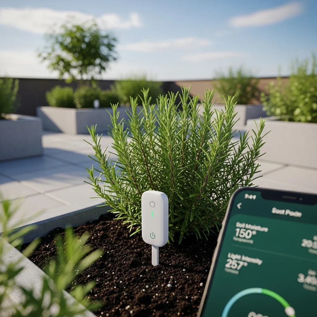 Top 17 Rooftop Garden Design Ideas for small Spaces! 17 17. Smart Sensor Monitoring