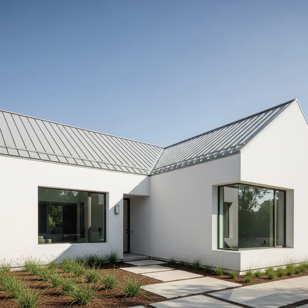18. Stealthy Integrated Gutters