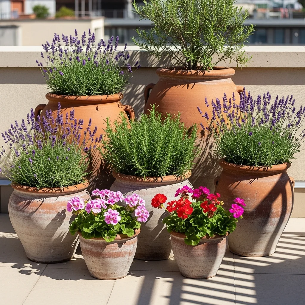 9. Terracotta Pot Collections