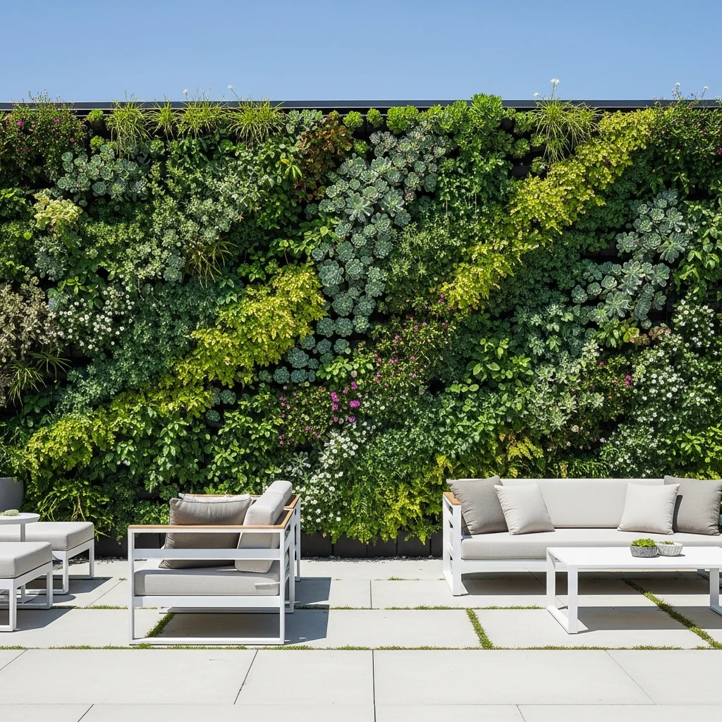 9. Vertical Green Walls