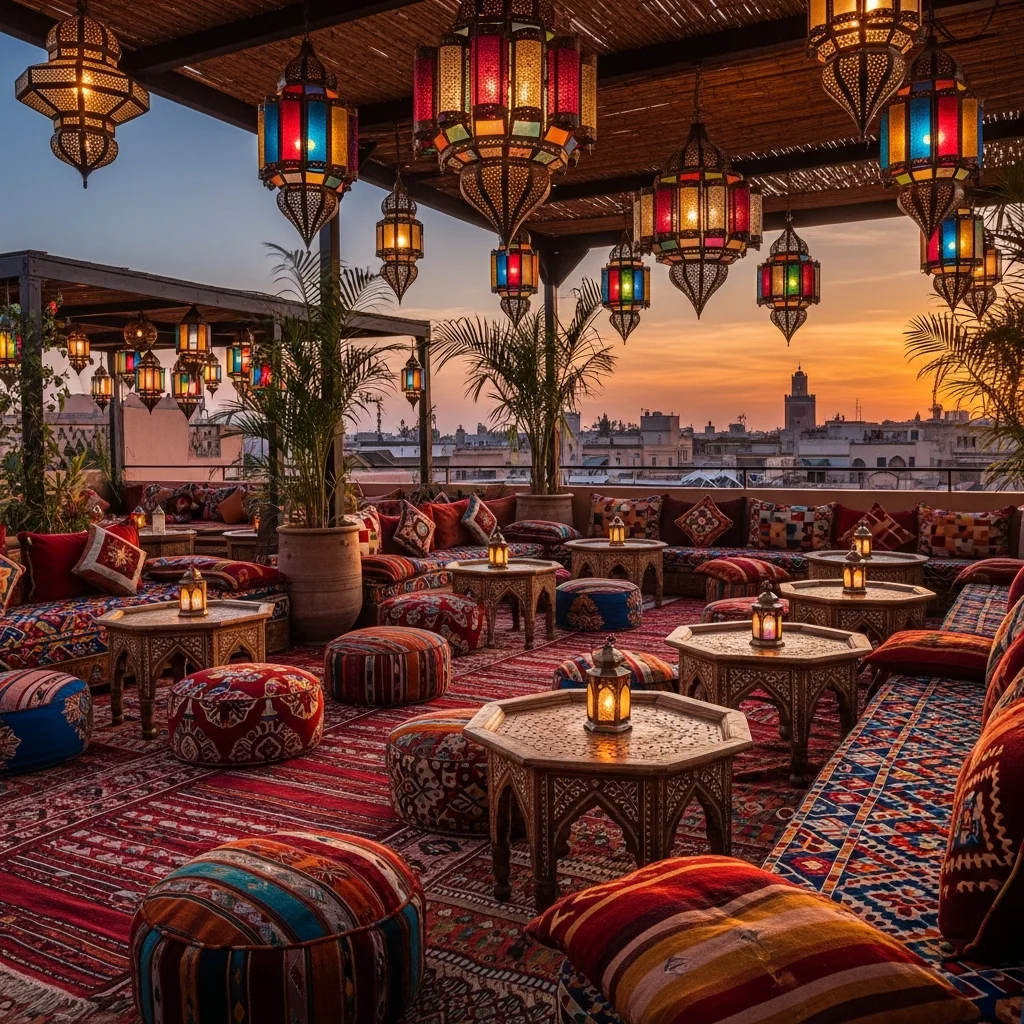 11. Vibrant Moroccan Souk