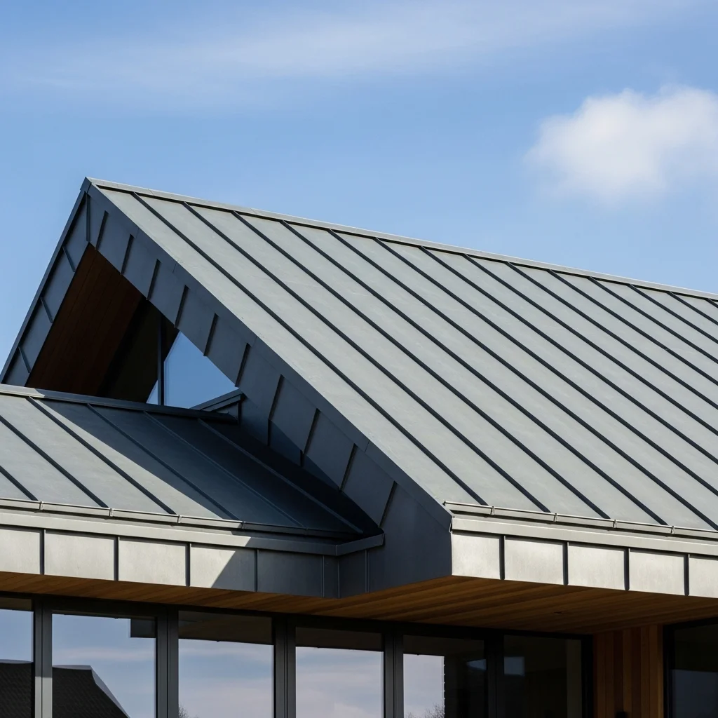 6. Zinc Roofing