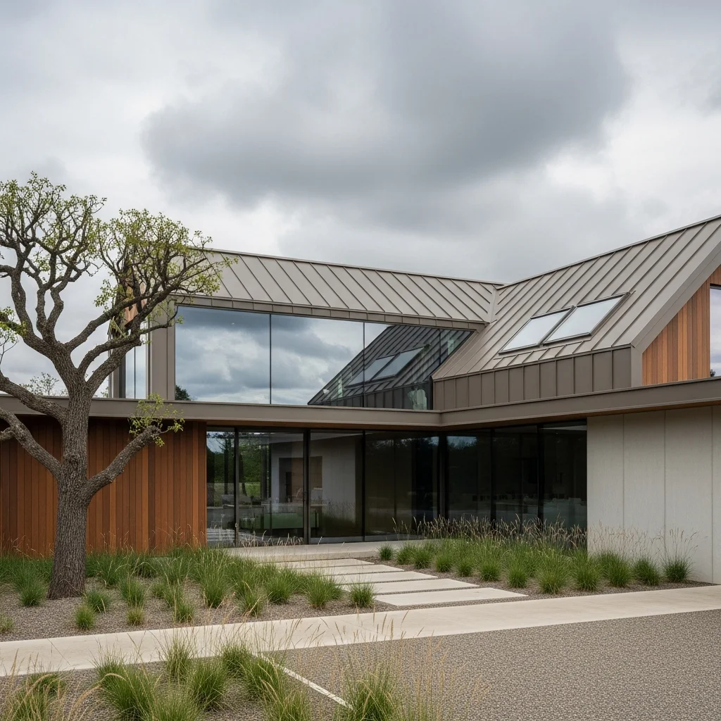 14. Zinc Roofing