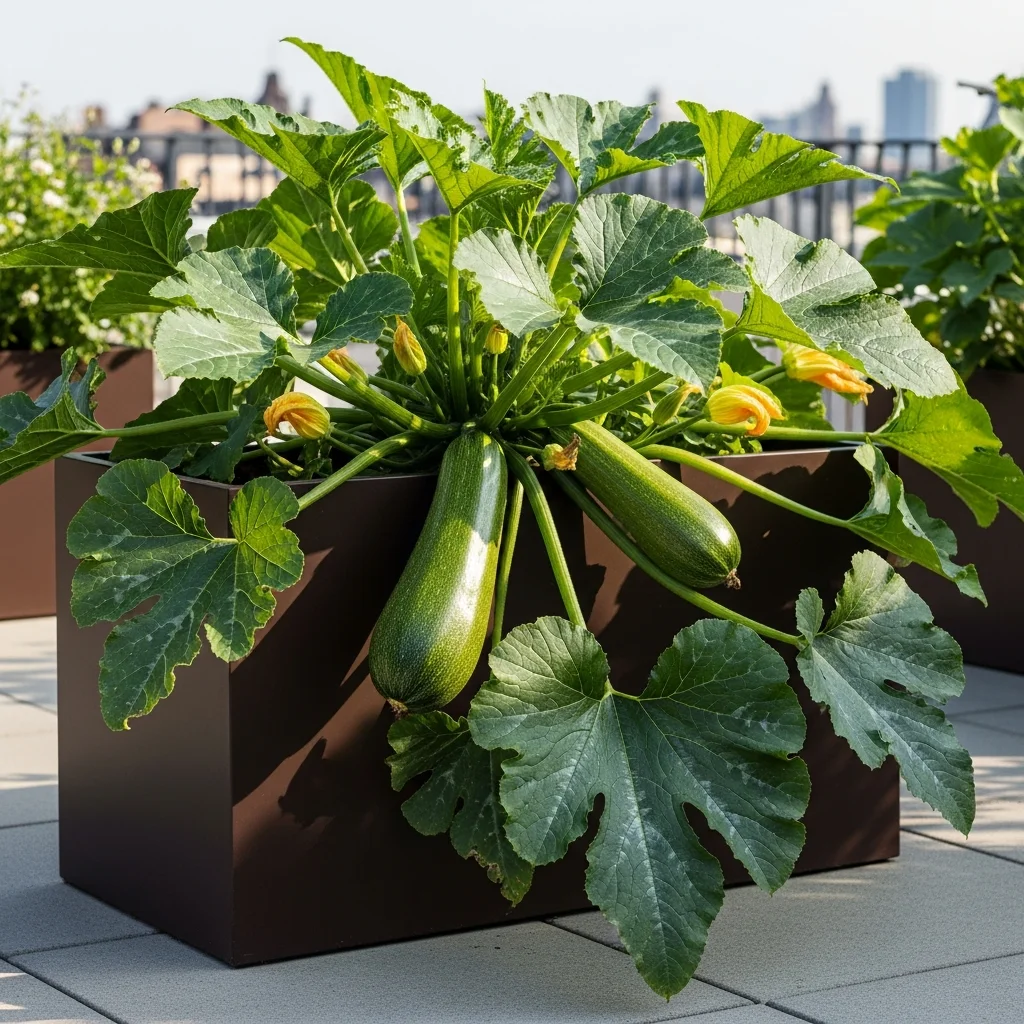 13. Zucchini (Bush Varieties)