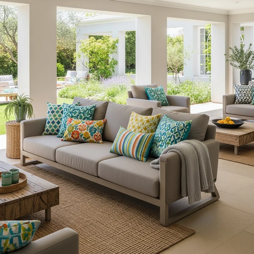 9. Accent Pillows & Throws
