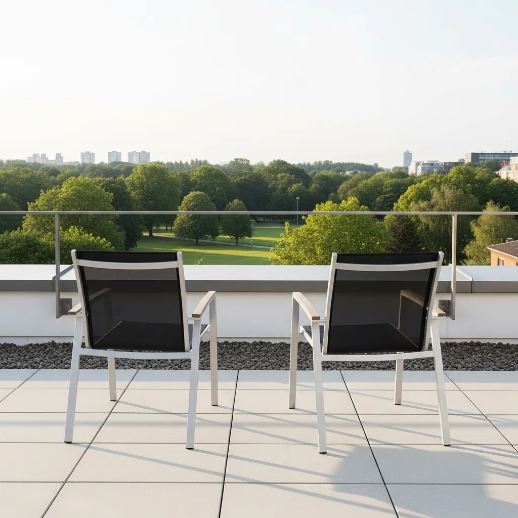 18. Aluminum Sling Chairs
