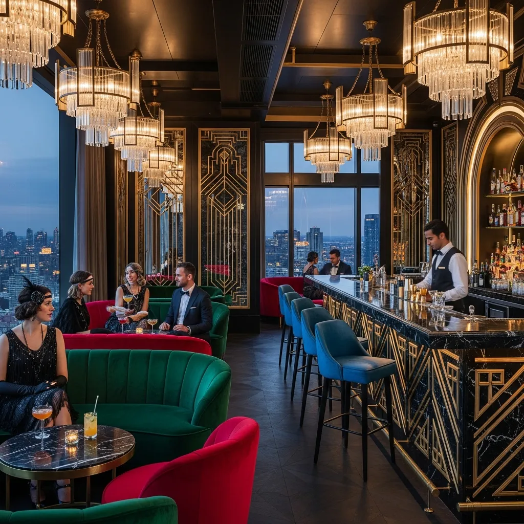6. Art Deco Glamour & Luxury