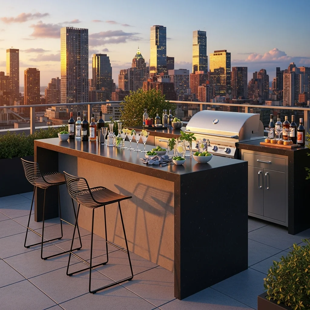 8. Bar & Grill Station