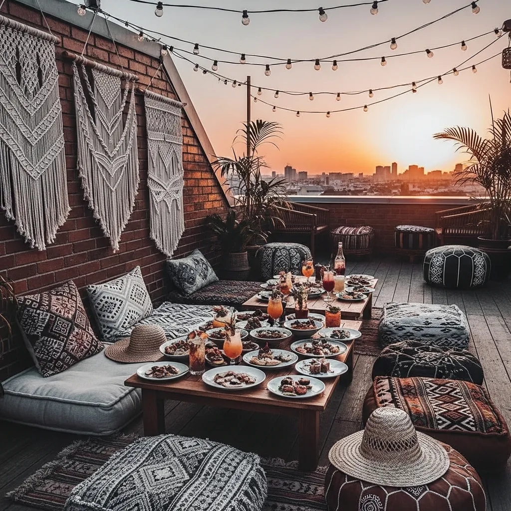 2. Boho Chic Retreat