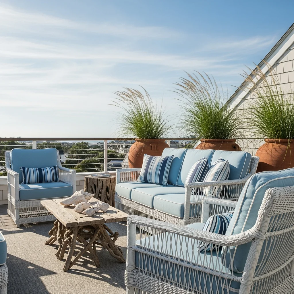 17. Coastal Chic Deck