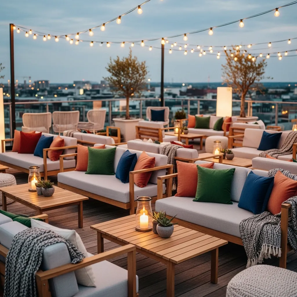 4. Comfortable and Stylish Lounge Seating