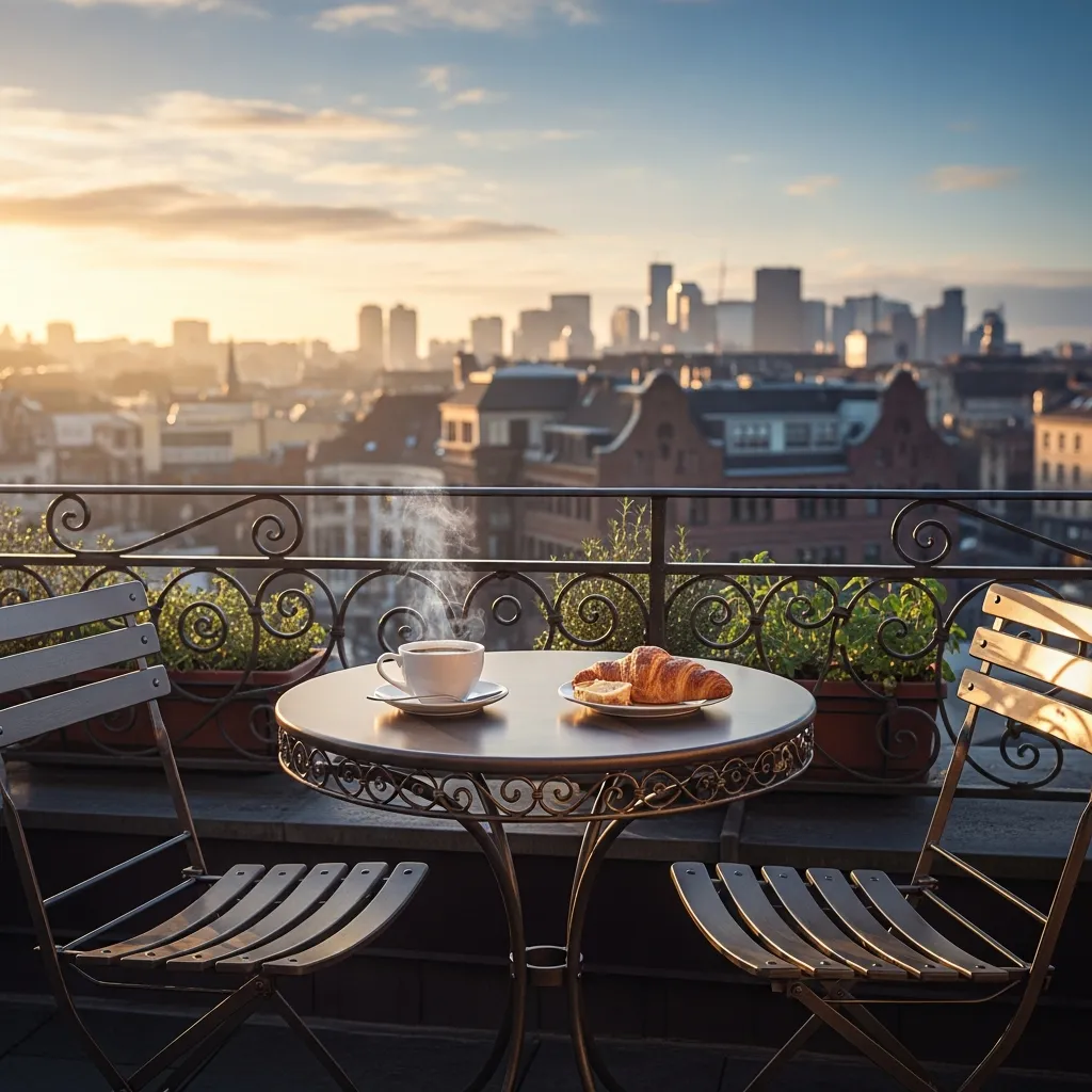 4. Compact Bistro Dining Set