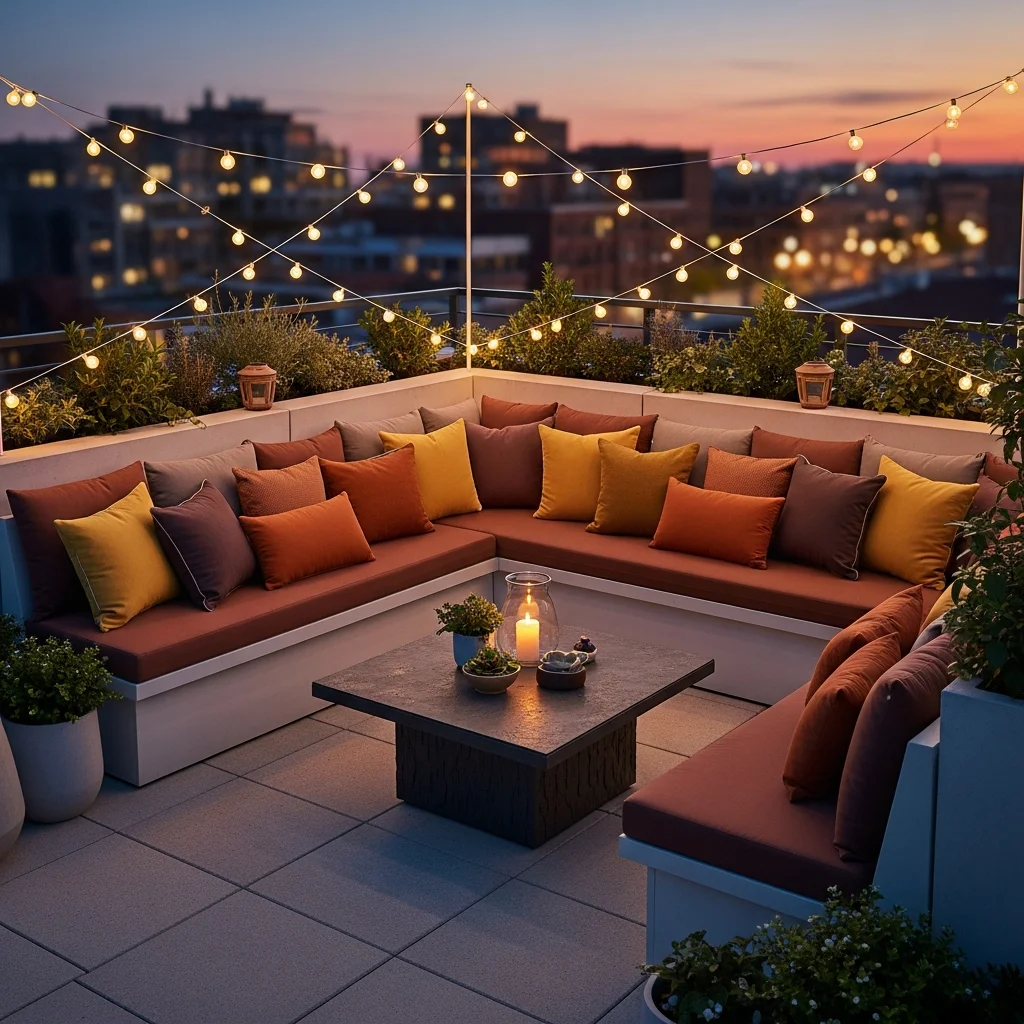 10. Corner Conversation Pit
