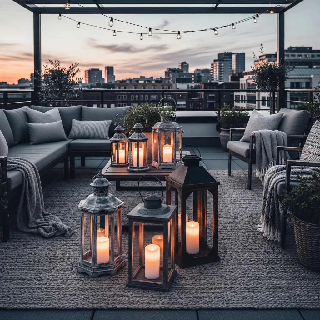 16. Decorative Lanterns & Candles