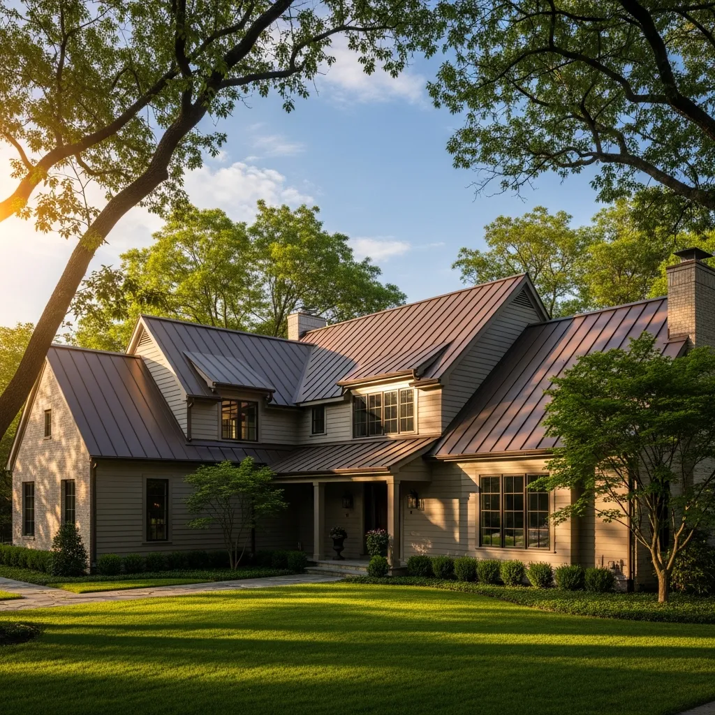 11. Deep Bronze Roof + Light Taupe Siding