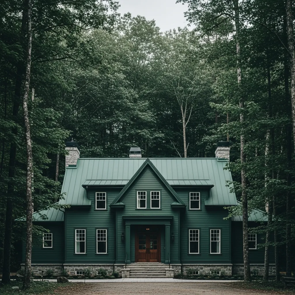 9. Deep Forest Green (Tone-on-Tone)