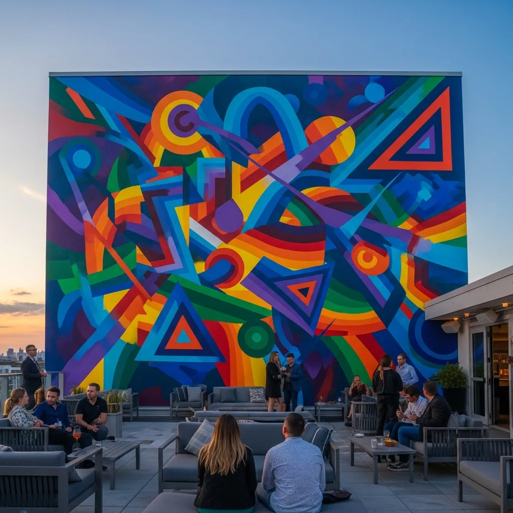 9. Engaging Art Installations and Murals