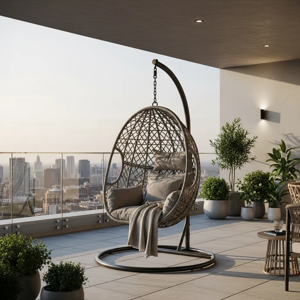 12. Garden Swing or Hanging Chair