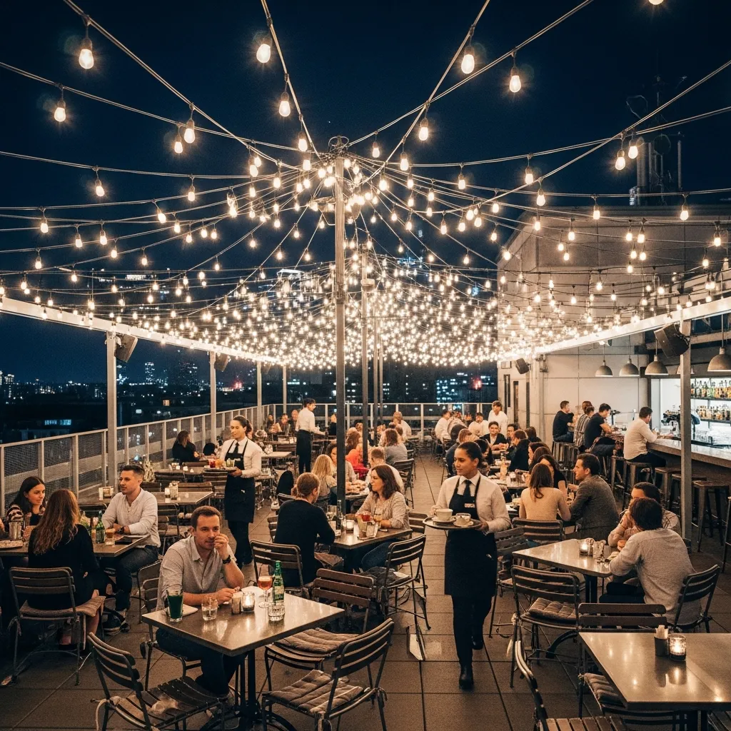 22. Heavy-Duty Café String Lights