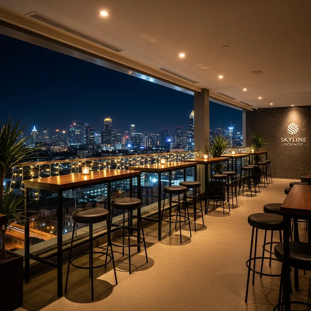 15. High-Top Bar Tables & Stools