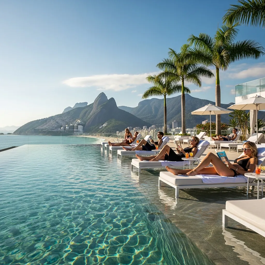 Top 19 Rooftop Pool Decks Around the World You Need to See! 14 13. Hotel Fasano, Rio de Janeiro, Brazil