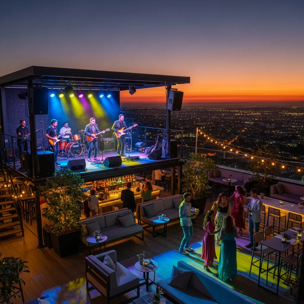 16. Live Music Stage Integration