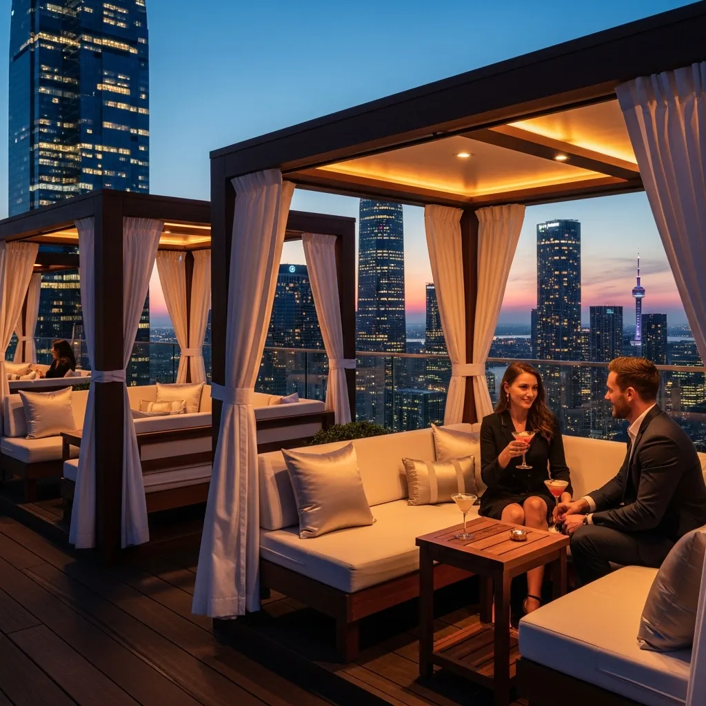 18. Luxury Private Cabanas for Exclusive Experiences
