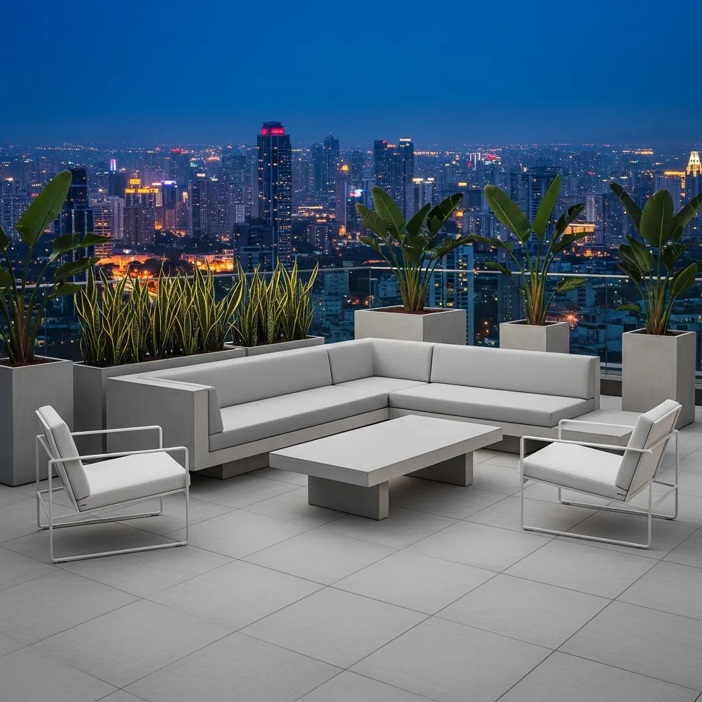 19. Minimalist Modern Lounge