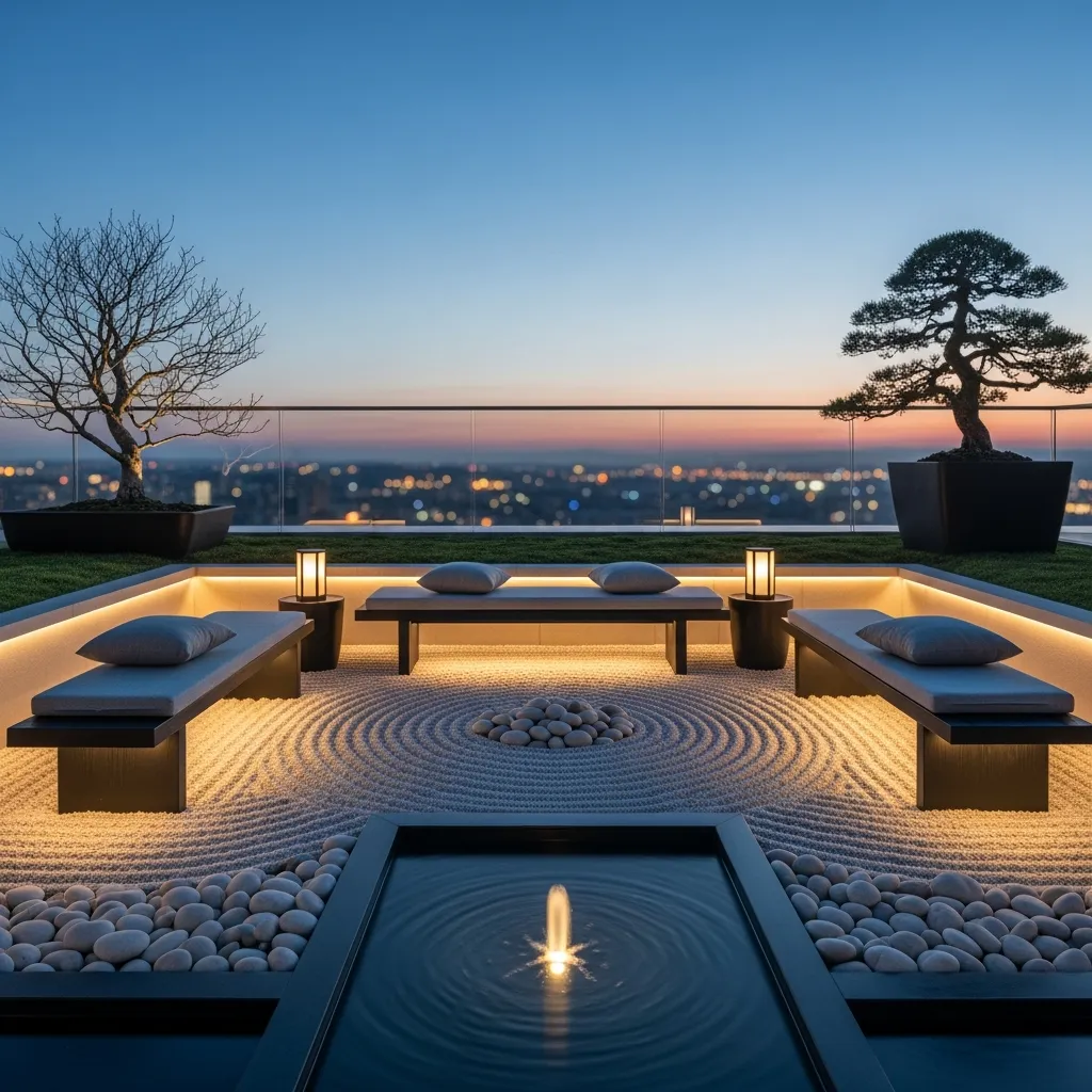 8. Minimalist Zen Retreat