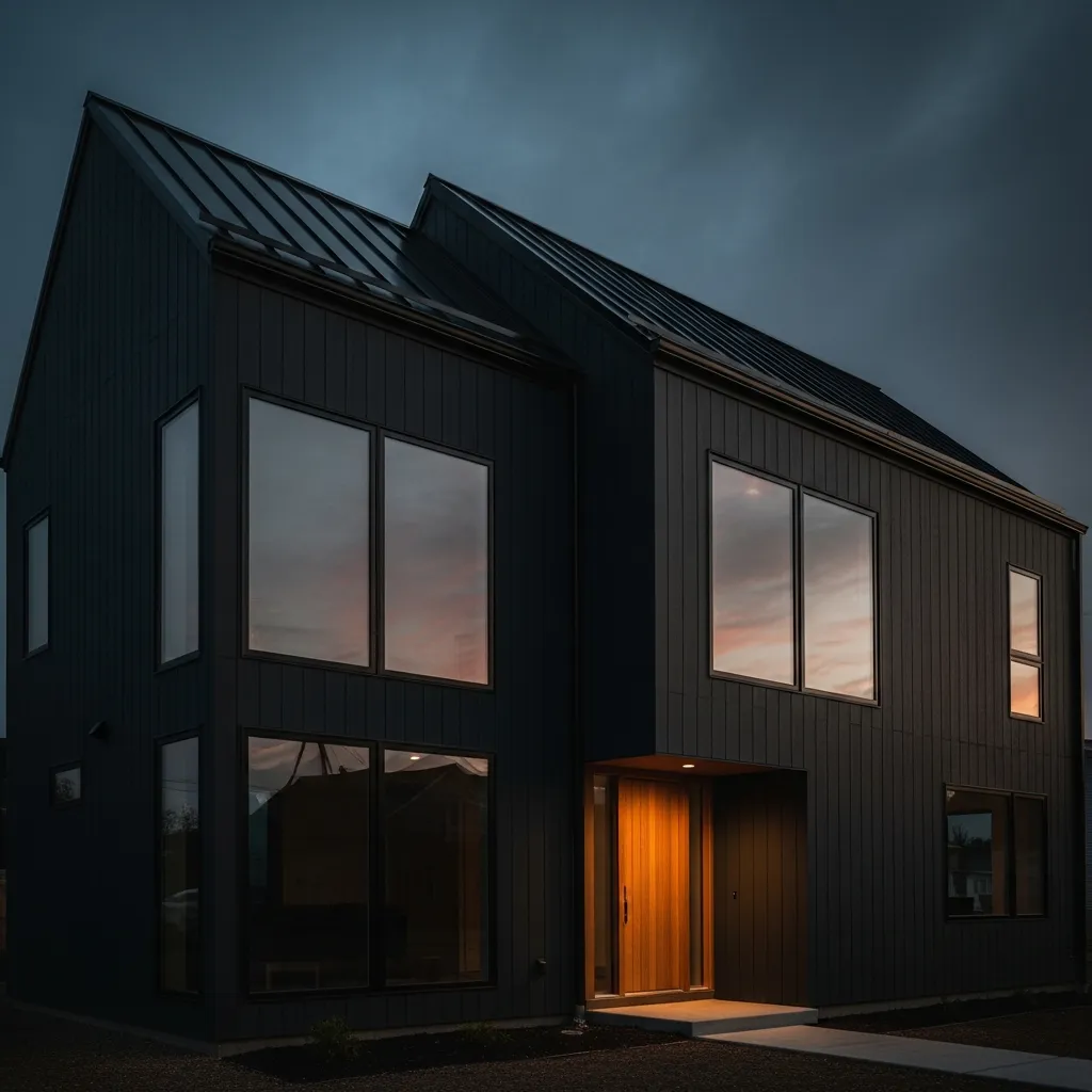 3. Modern Charcoal Gray