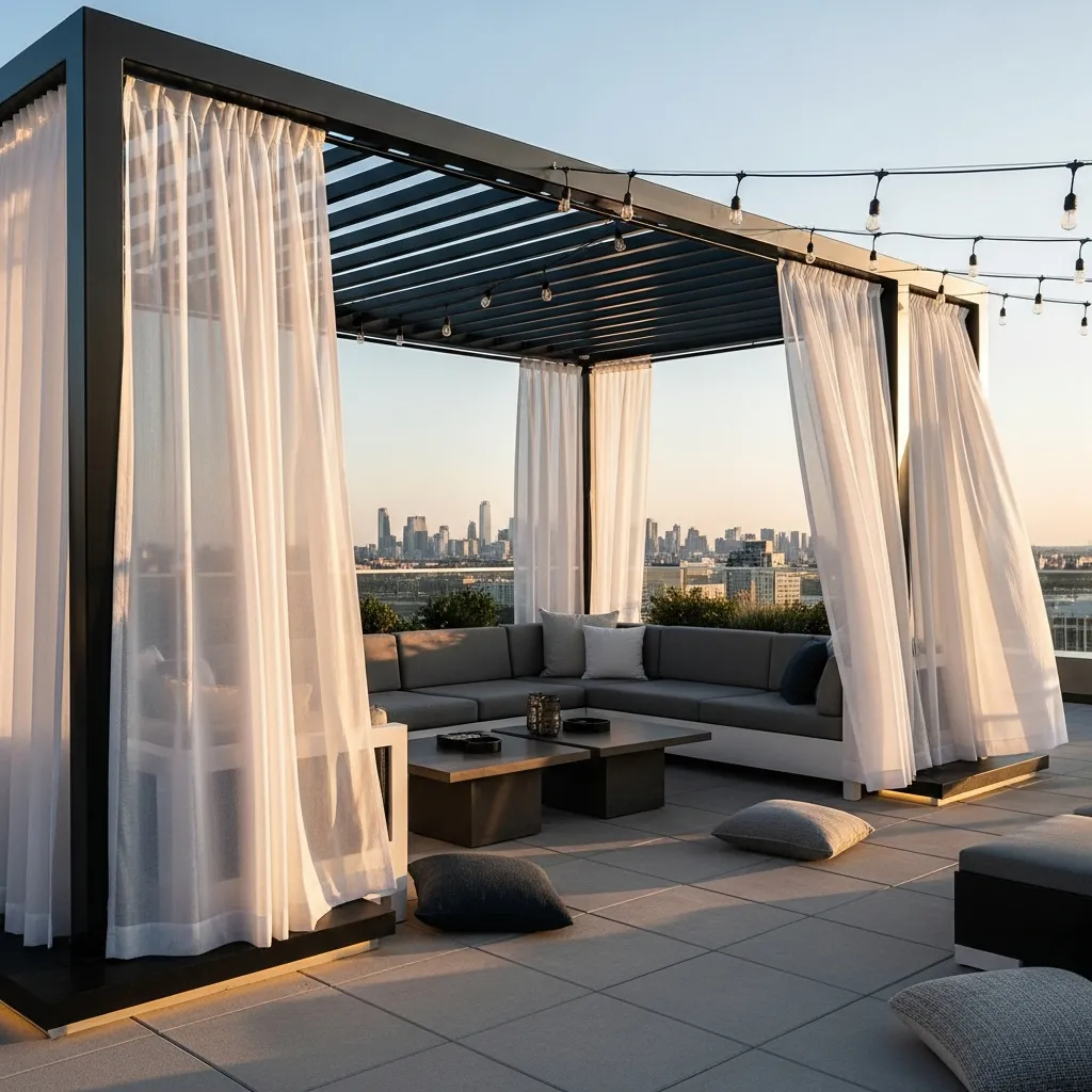 14. Outdoor Curtains
