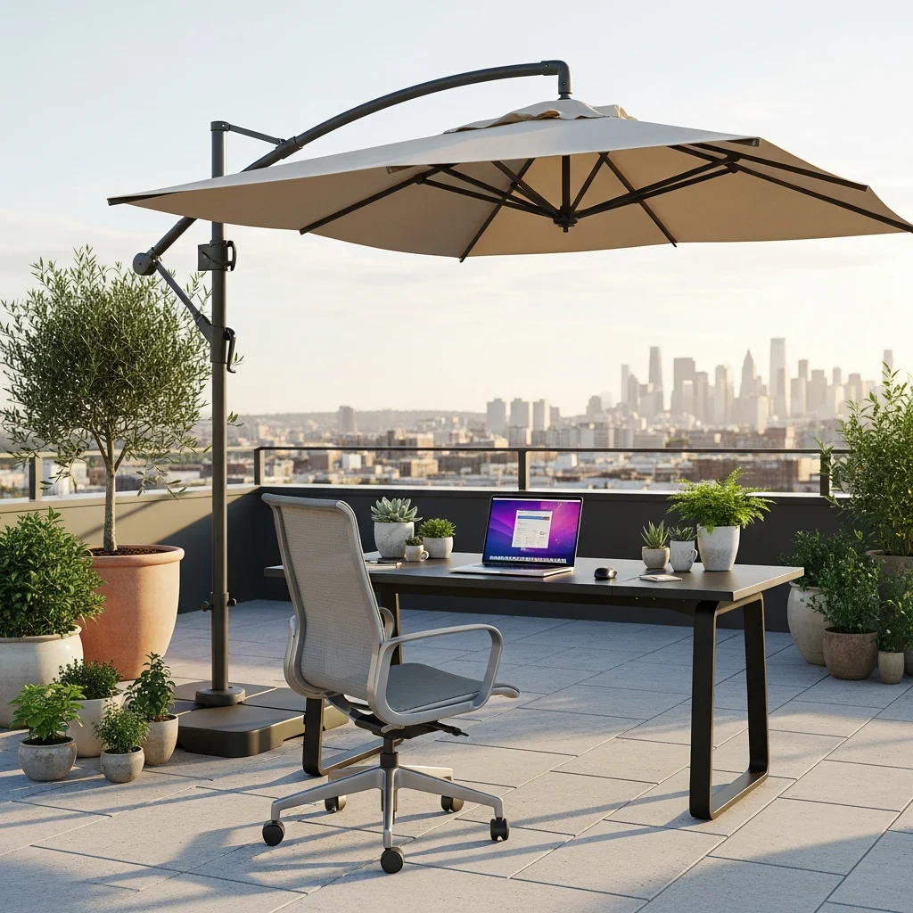 13. Outdoor Office Hub