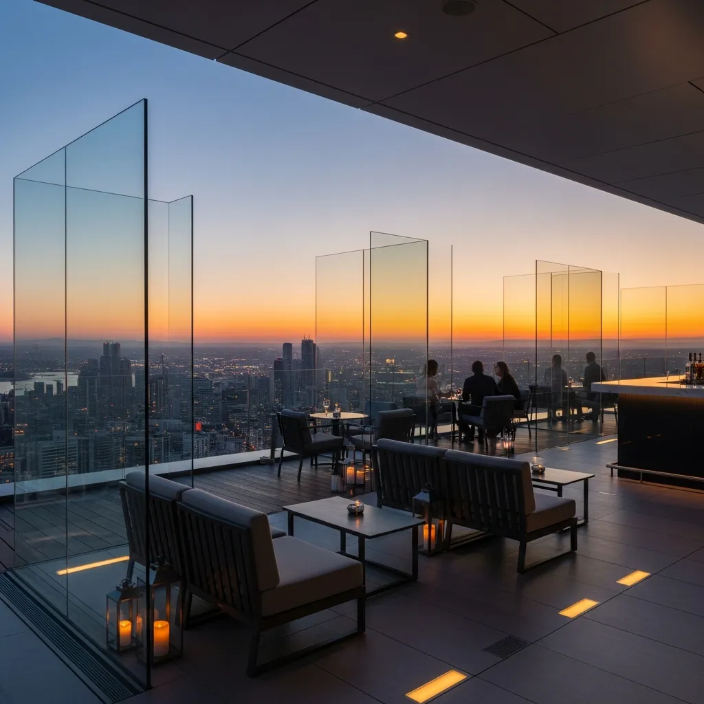 10. Panoramic View Maximization with Glass Railings