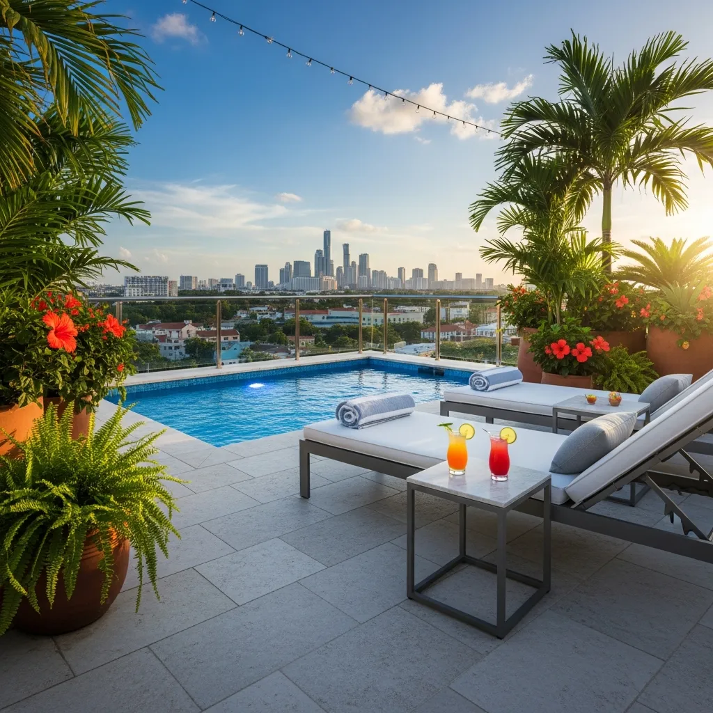 10. Plunge Pool/Hot Tub Oasis