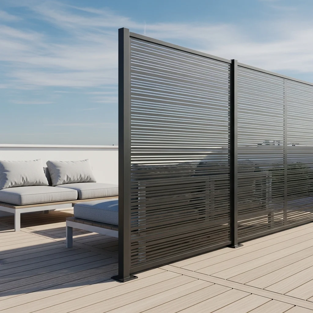 17. Privacy Screen Elegance