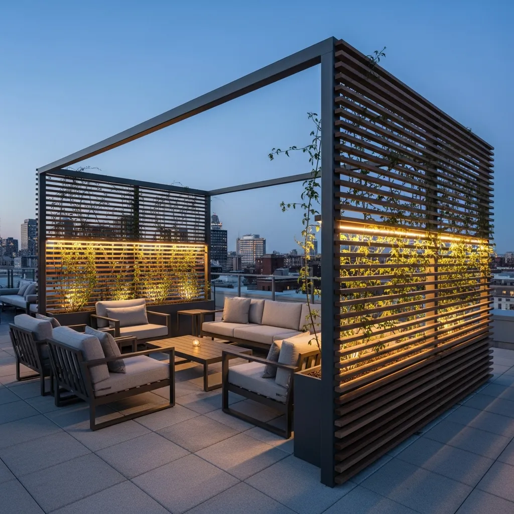 13. Privacy Screens/Pergolas