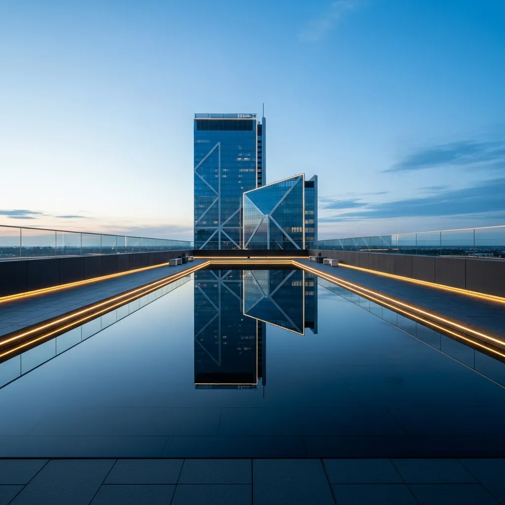10. Reflecting Pool Aesthetic