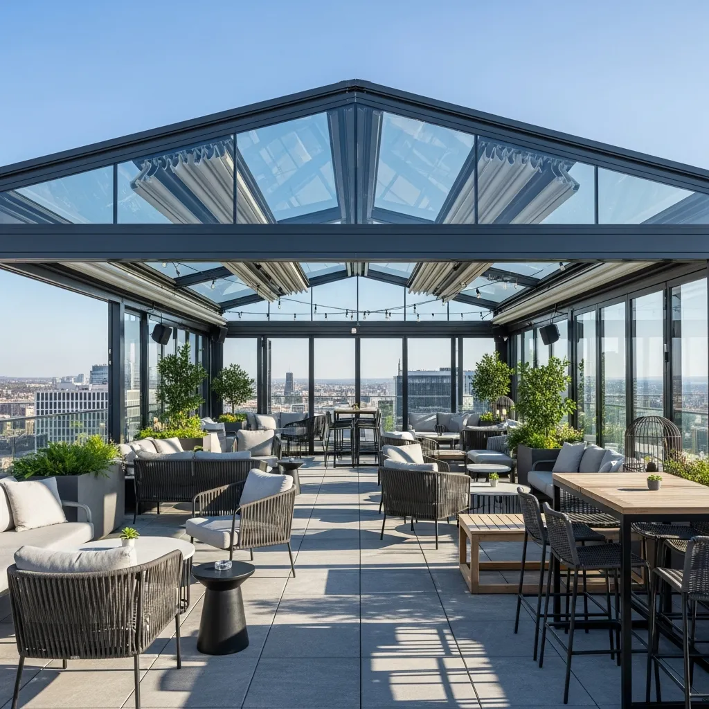 7. Retractable Roof Systems for Versatility
