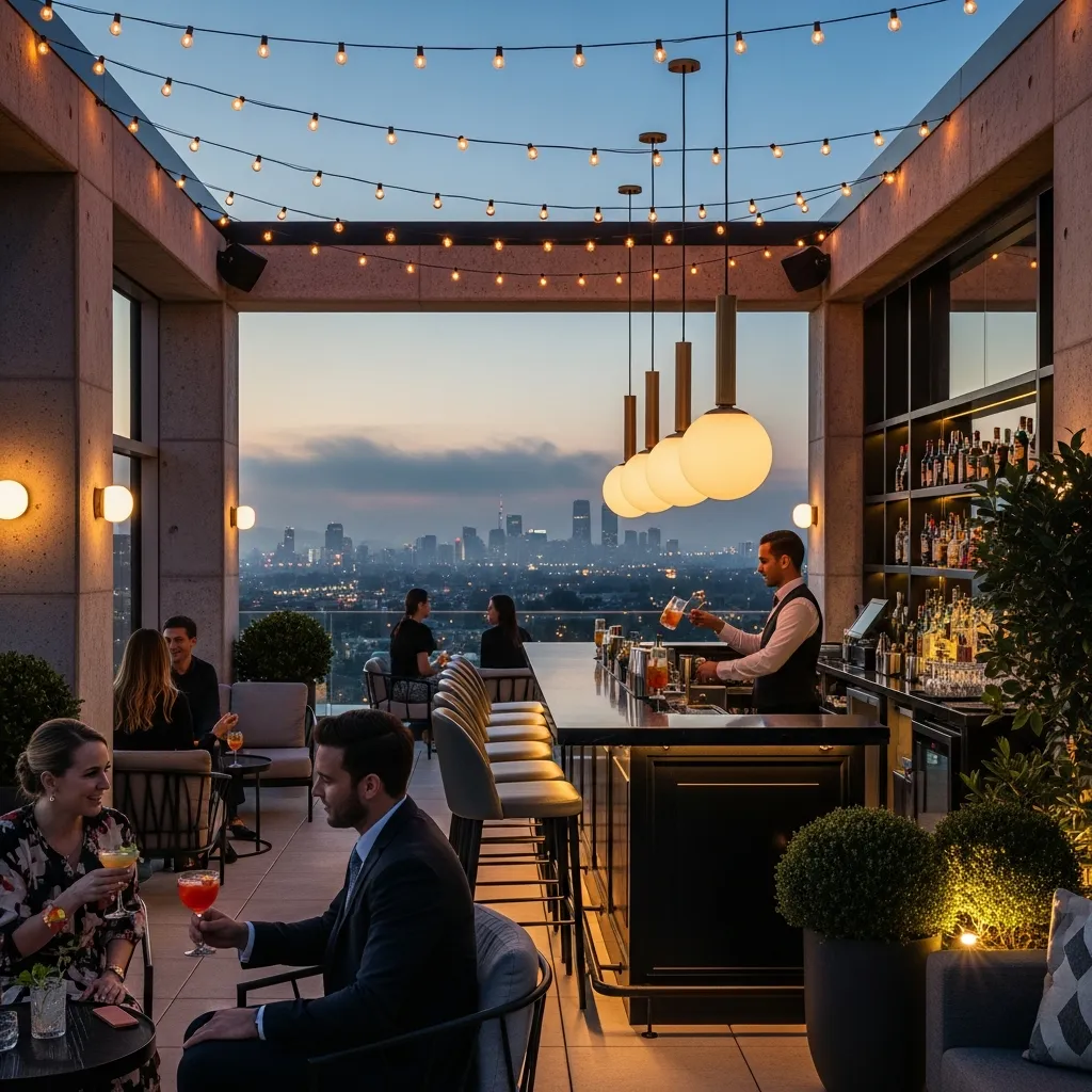 3. Statement Lighting Fixtures and Ambiance
