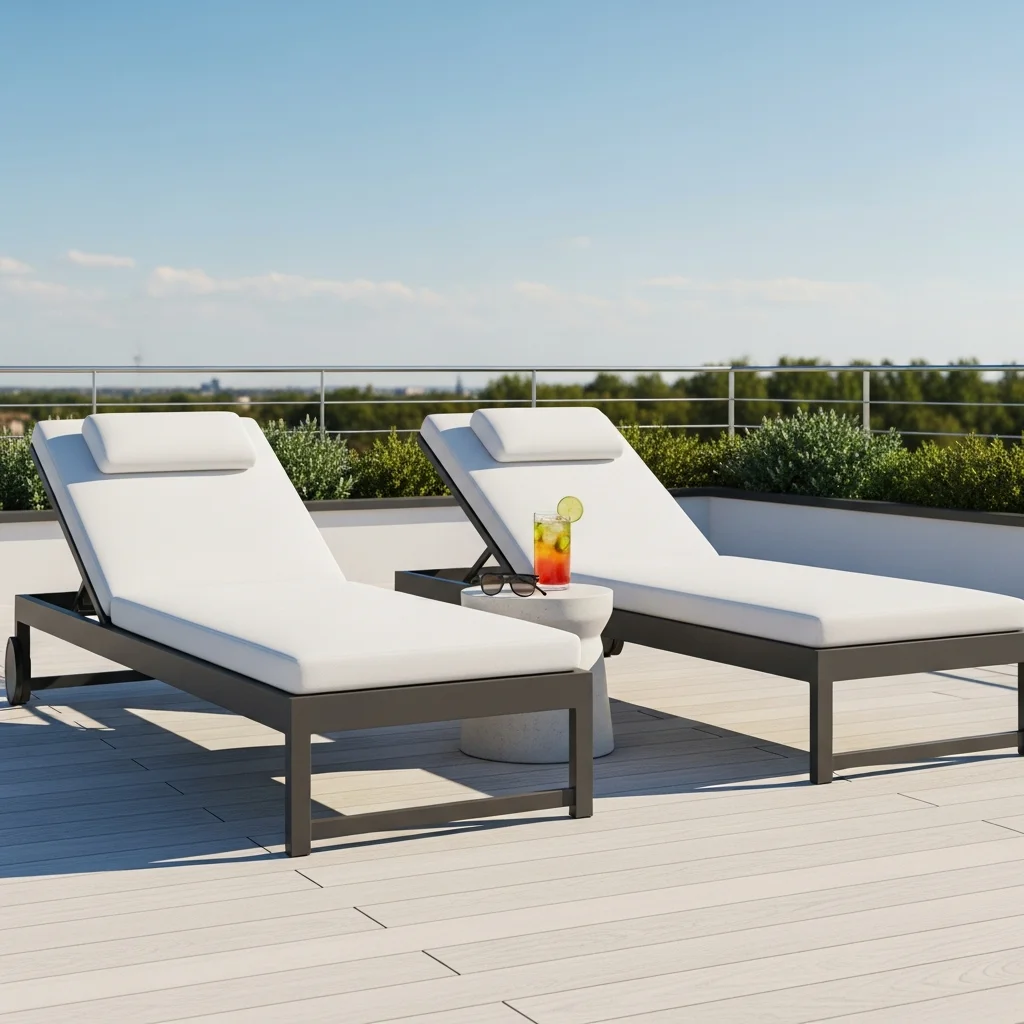 7. Sun Lounger Retreat