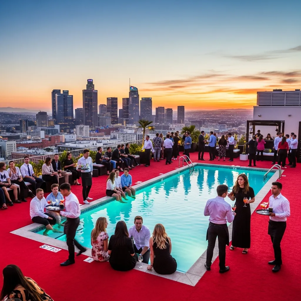 Top 19 Rooftop Pool Decks Around the World You Need to See! 20 19. The Standard, Downtown LA, USA
