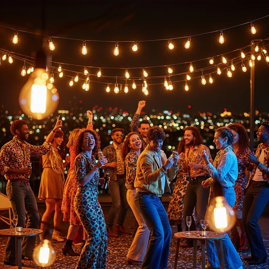 6. Vintage Festoon Lights