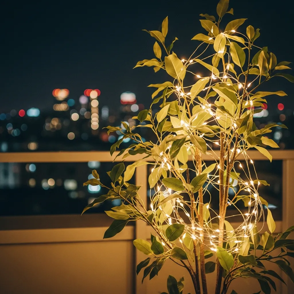 3. Warm White Fairy Lights