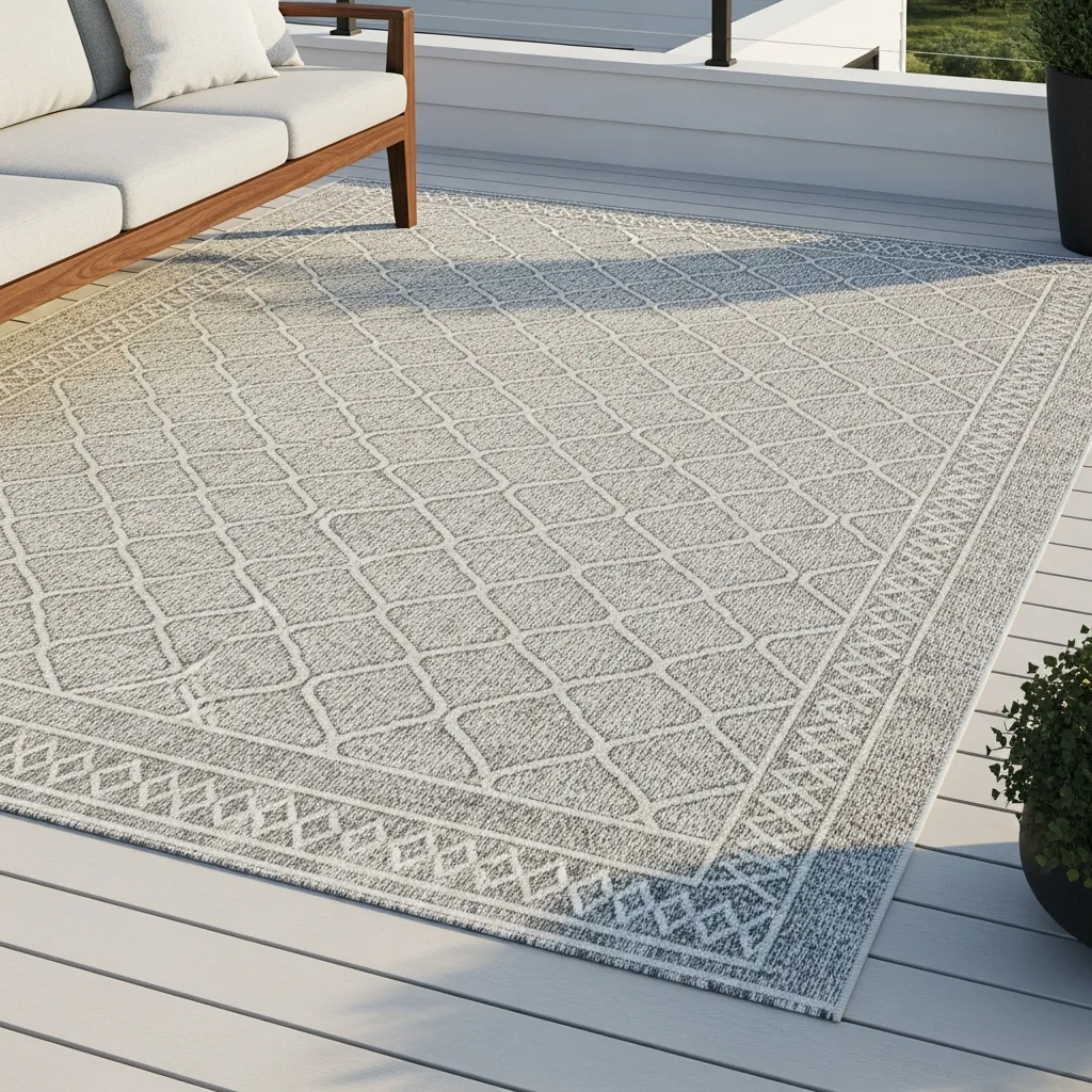 17. Waterproof Outdoor Rug