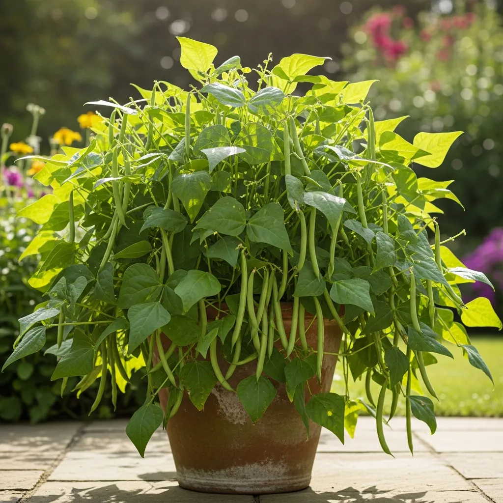 17. Bush Bean Container