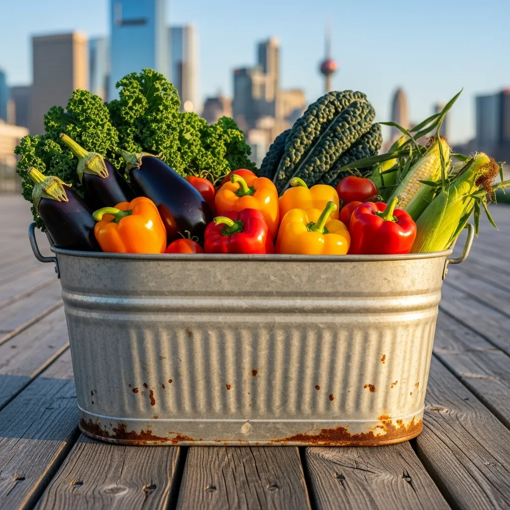2. Galvanized Steel Tub Garden
